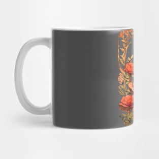 Flowers end Bee Mug